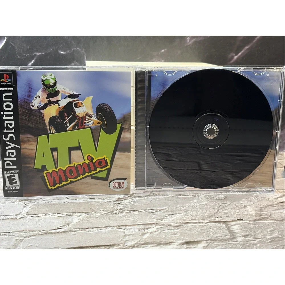 ATV Mania (Sony PlayStation 1, 2003) CIB T&W - YOU NEED THIS!! CLEAN